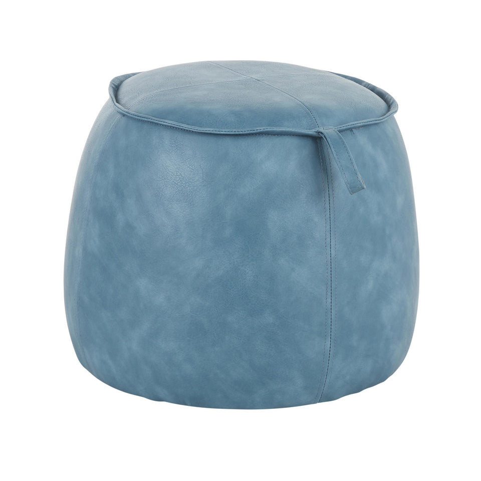 Round Ottoman.