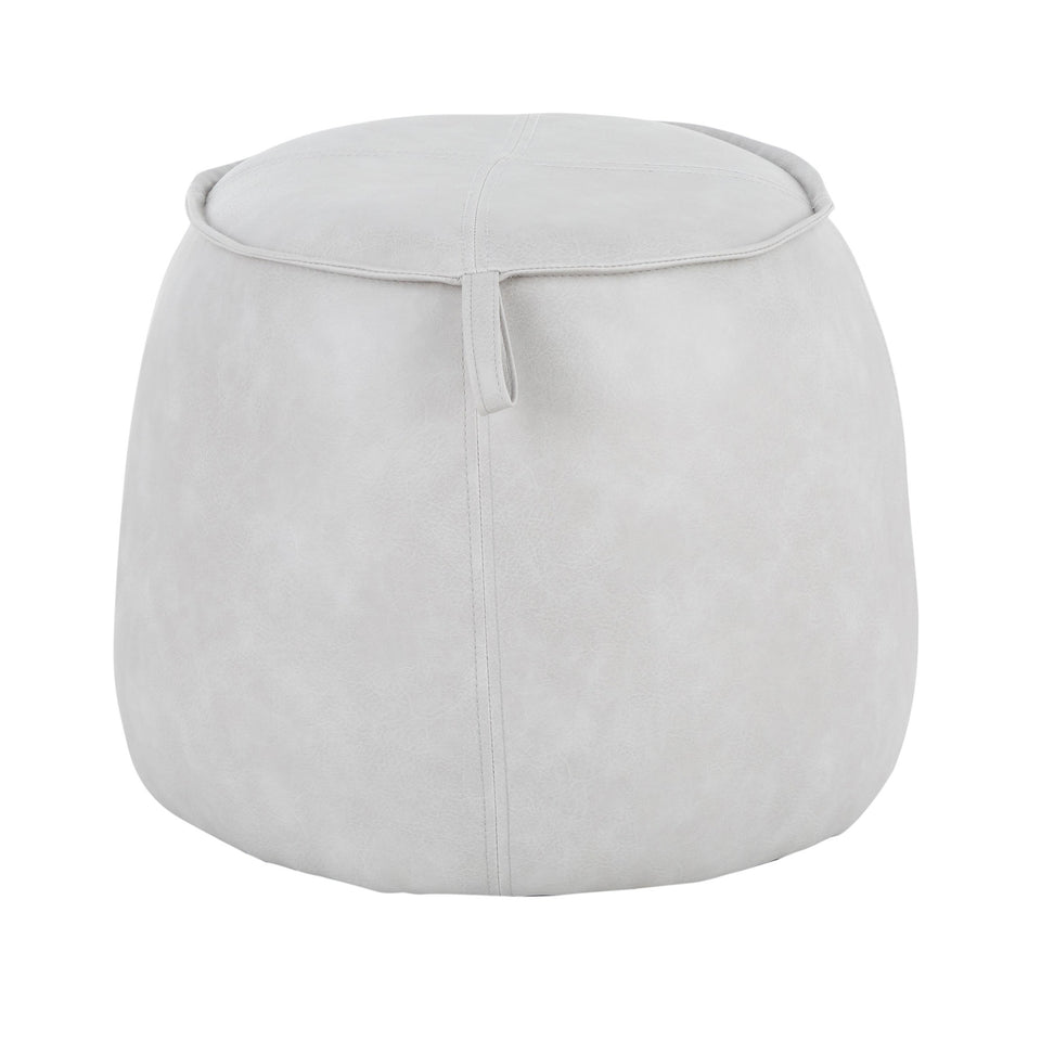 Round Ottoman.
