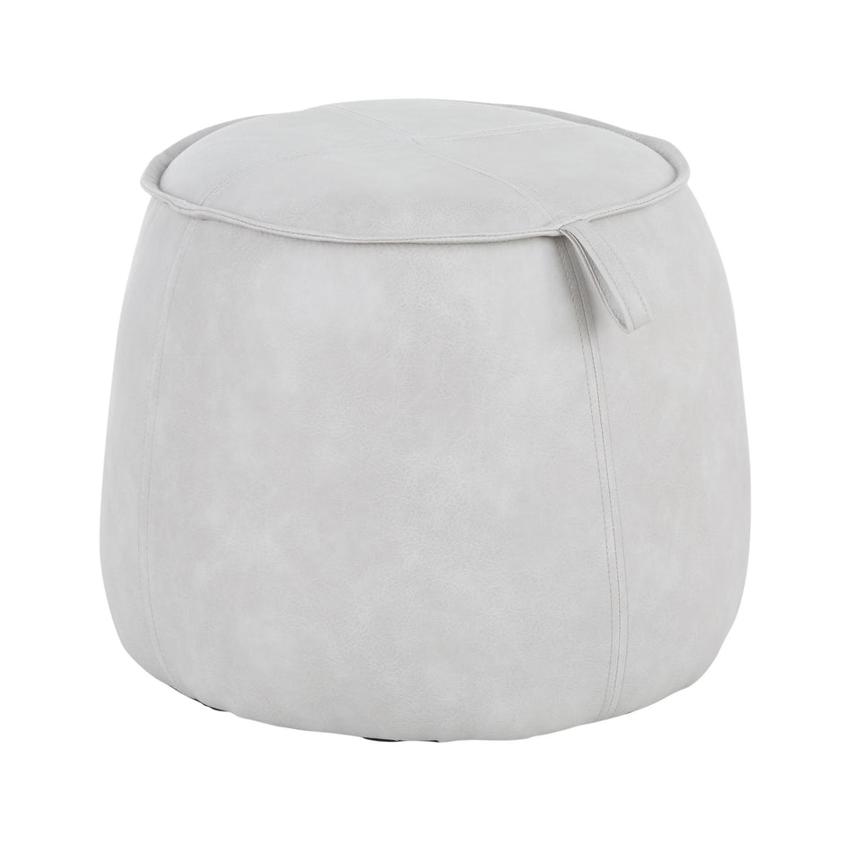 Round Ottoman.