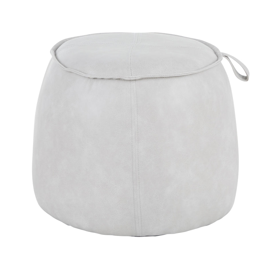 Round Ottoman.