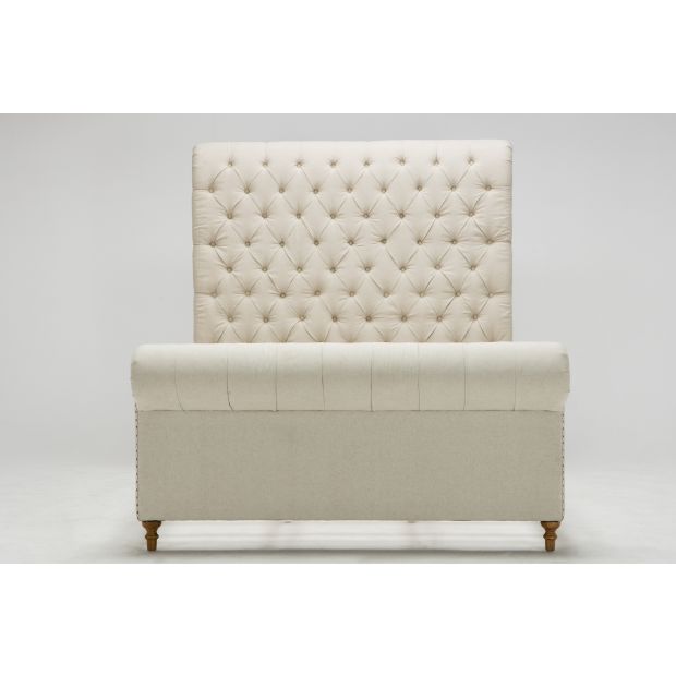 Empire Queen Bed in Cream