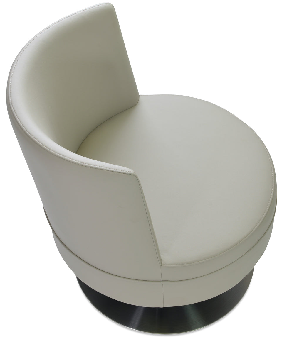 Hilton Lounge Swivel Round Chair.