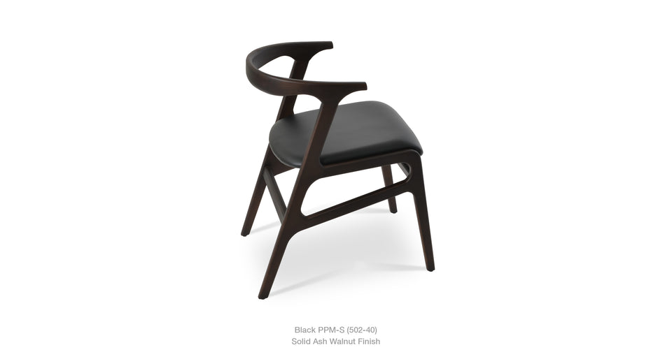 dining chair - side angle view