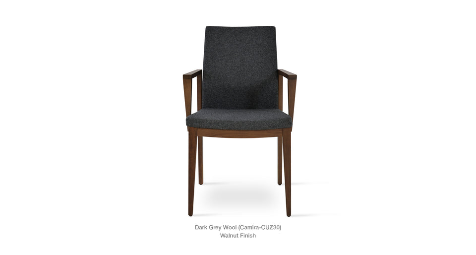 Pasha Wood Arm Chair