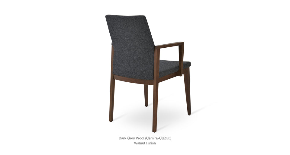 Pasha Wood Arm Chair