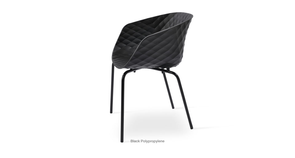 arm chair - side angle view