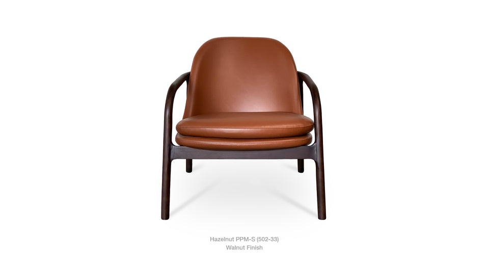 lounge chair - side angle view
