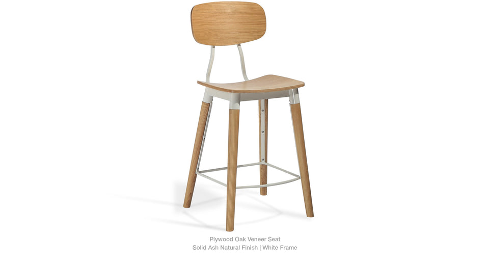 counter stool - back view