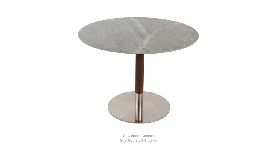 dining table - side angle view