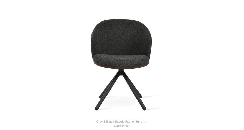 Athena Stick Swivel Arm Chair