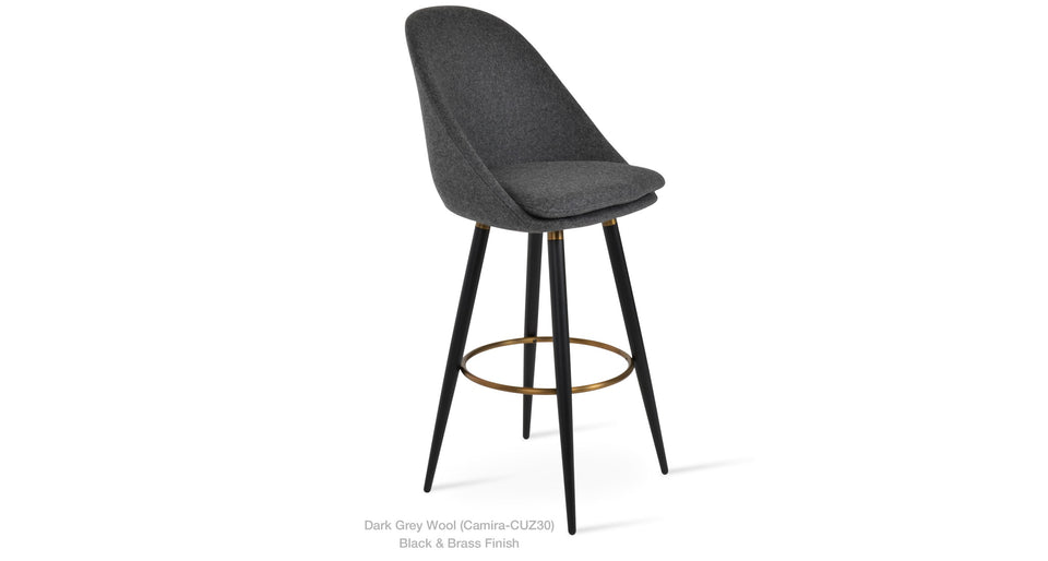 bar stool - top view