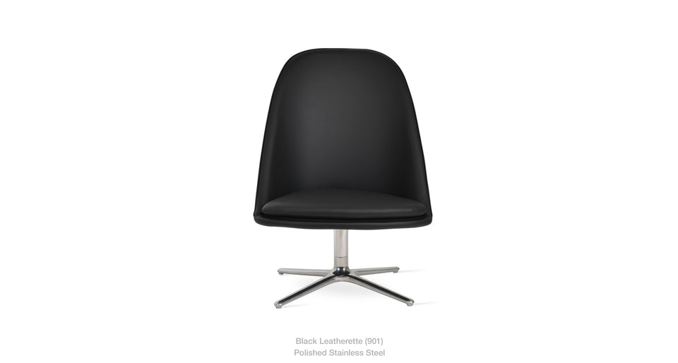 Avanos Oval Lounge Chair Swivel