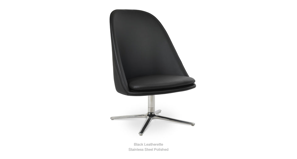 Avanos Oval Lounge Chair Swivel