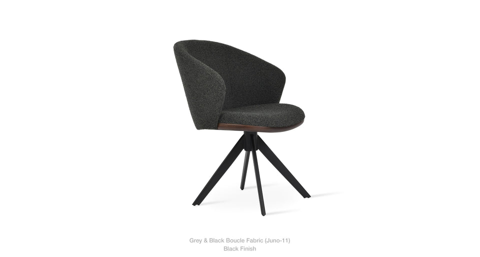 Athena Sword Swivel Arm Chair