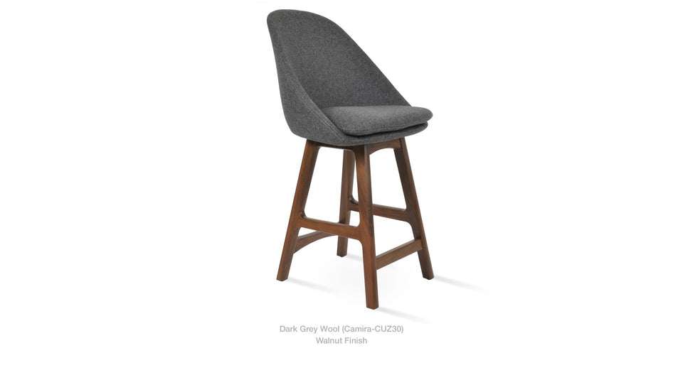 Avanos PR. Wood Counter Stool