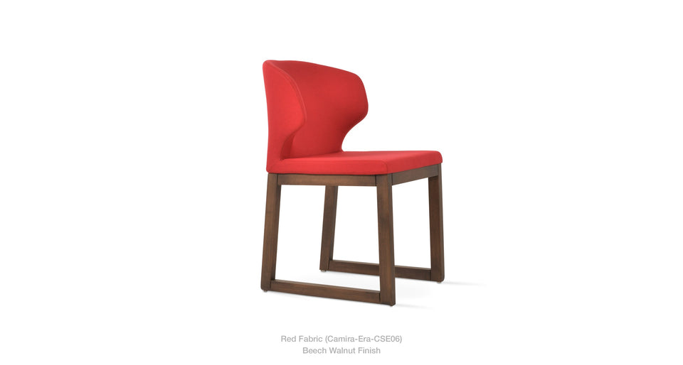 Amed Sled Wood Dining Chair