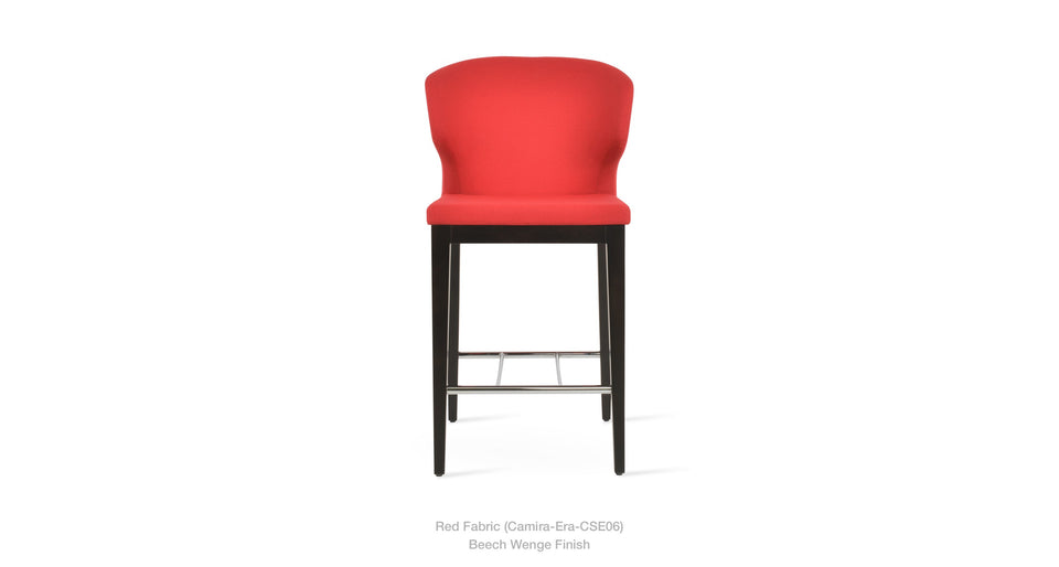 Amed Wood Bar Stool