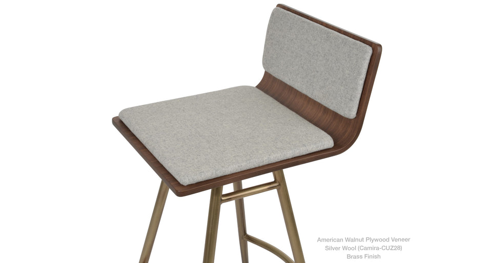 bar stool - top view
