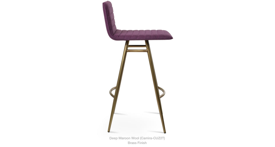 bar stool - side angle view