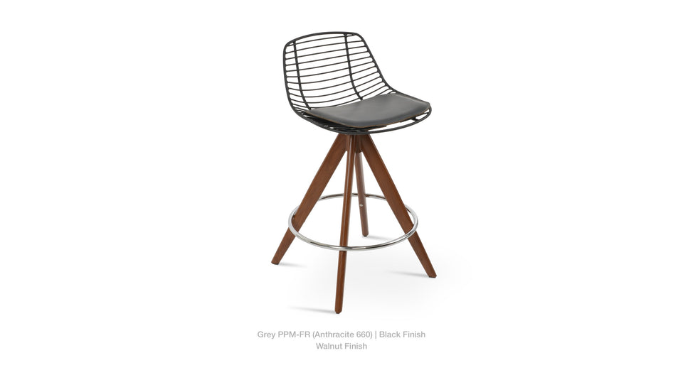 Tiger Mini Pyramid MW Counter Stool