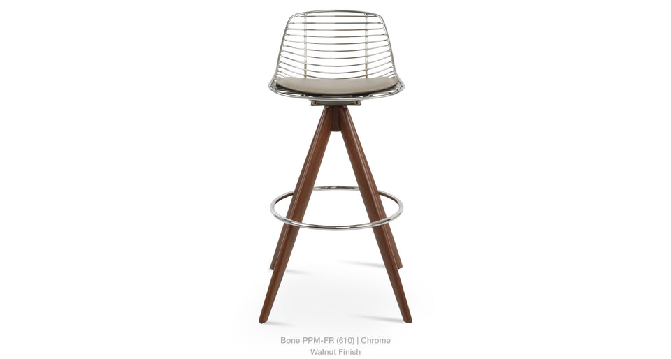 Tiger Mini Pyramid MW Bar Stool