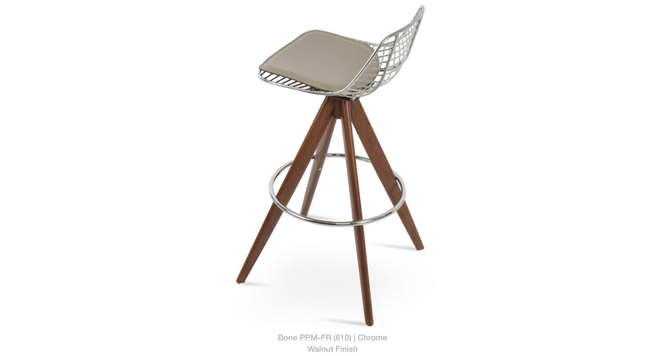 Tiger Mini Pyramid MW Bar Stool