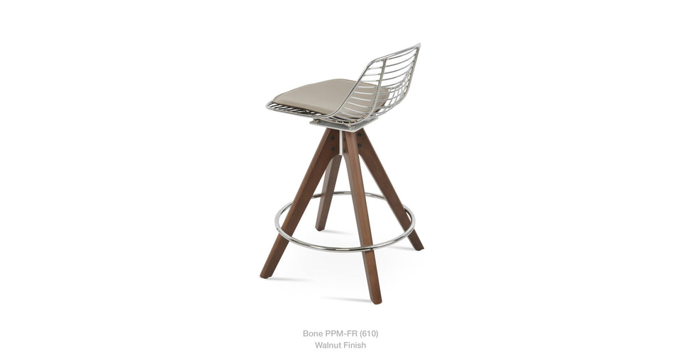 Tiger Mini Pyramid Counter Stool