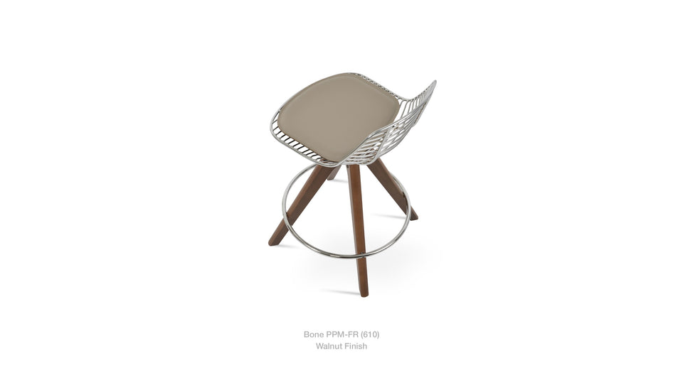 Tiger Mini Pyramid Bar Stool