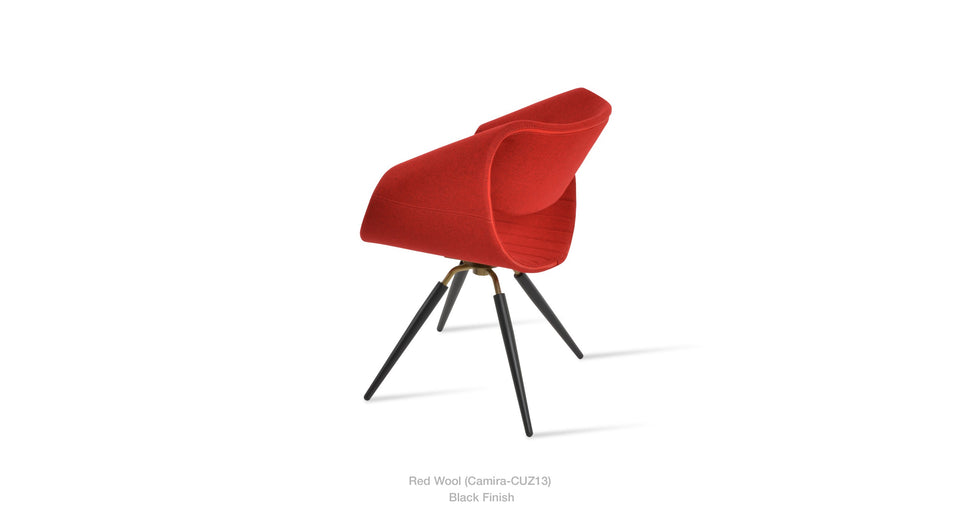 arm chair - back view