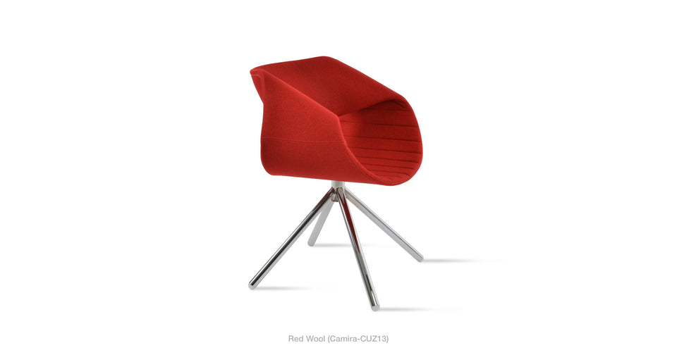 arm chair - side angle view