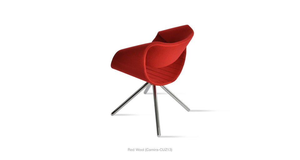 arm chair - back view