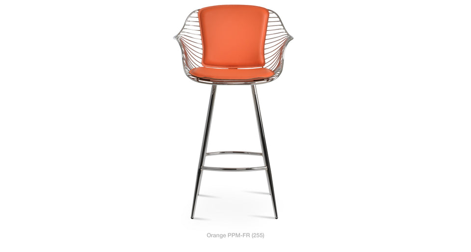 Zebra Galata Counter Stool