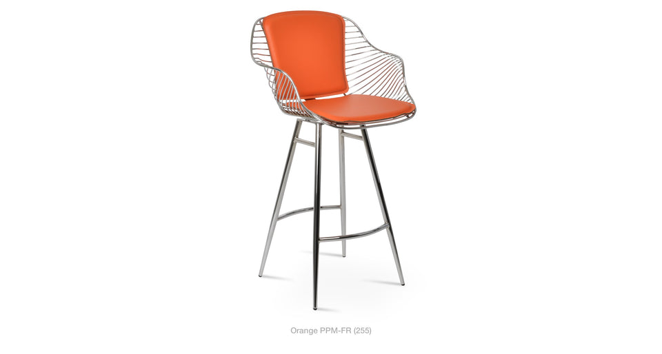 Zebra Galata Bar Stool