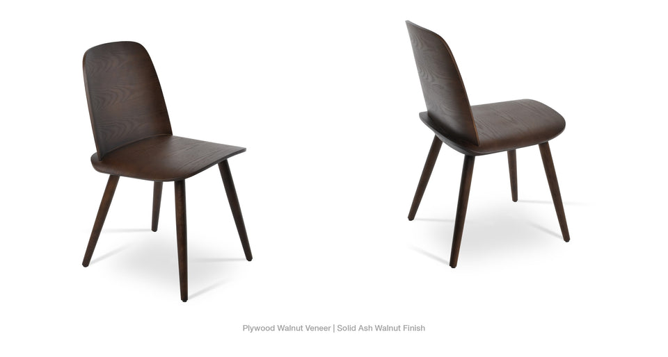 dining chair - side angle view