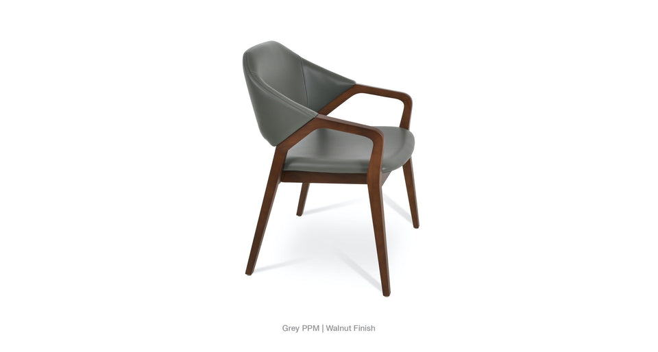 dining chair - side angle view
