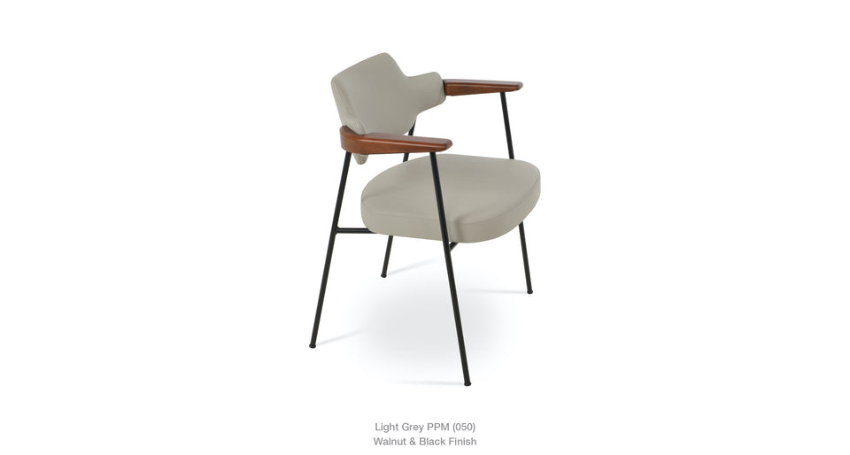 dining chair - side angle view