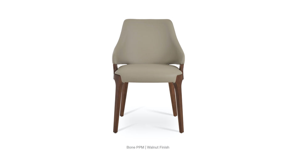 dining chair - side angle view