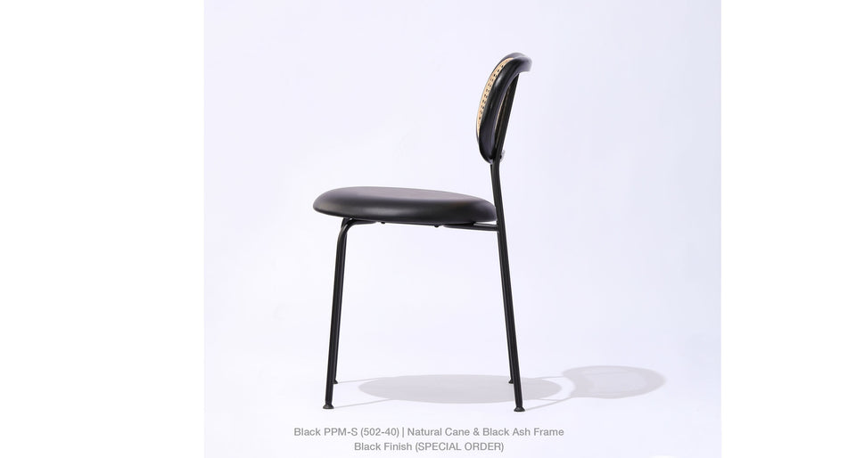 dining chair - side angle view