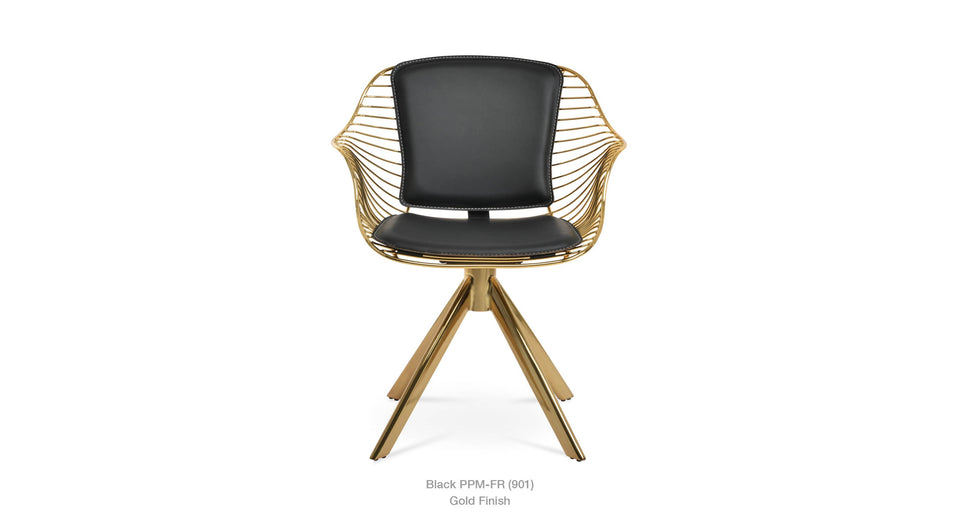 Zebra Sword Arm Chair