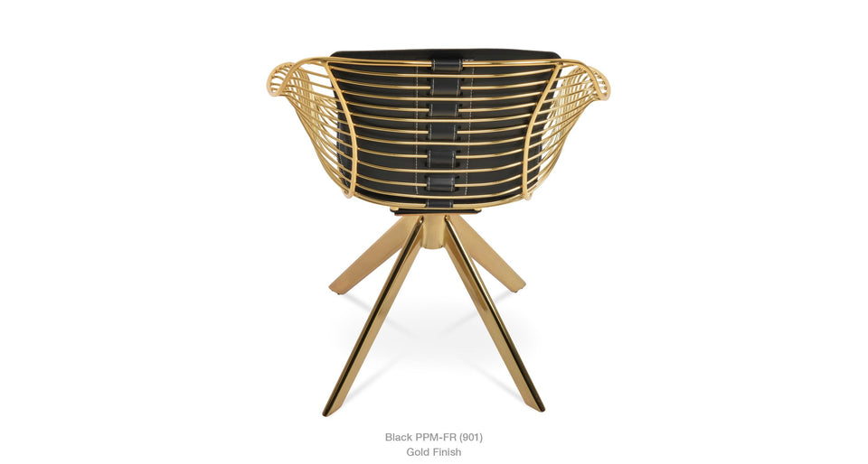 Zebra Sword Arm Chair