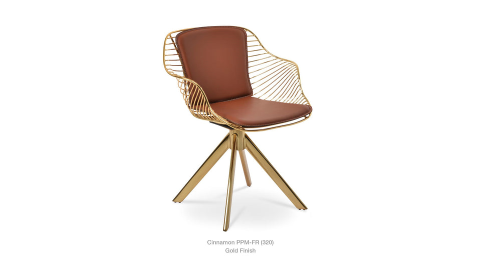 Zebra Sword Arm Chair