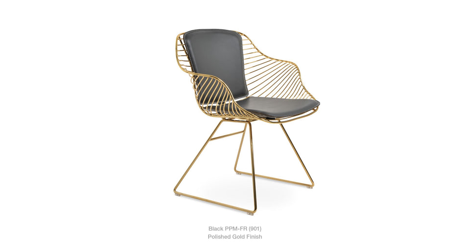 Zebra Wire Stool Counter & Bar