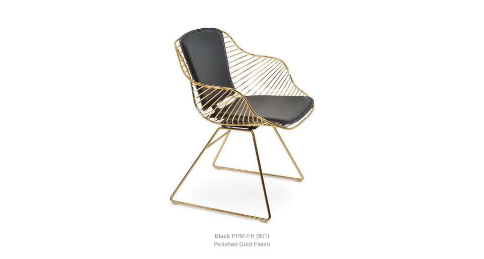 Zebra Wire Stool Counter & Bar