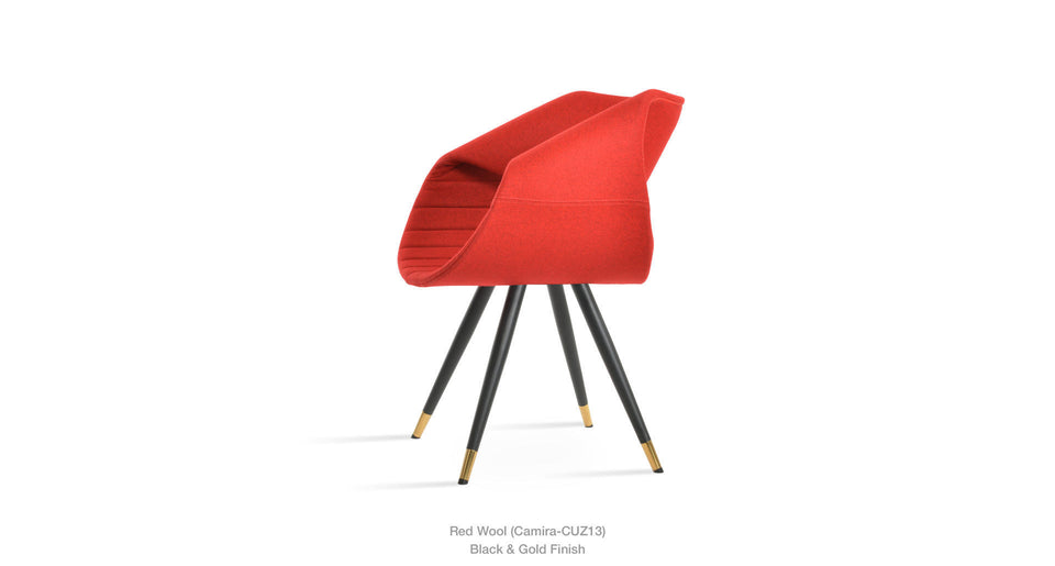 arm chair - back view