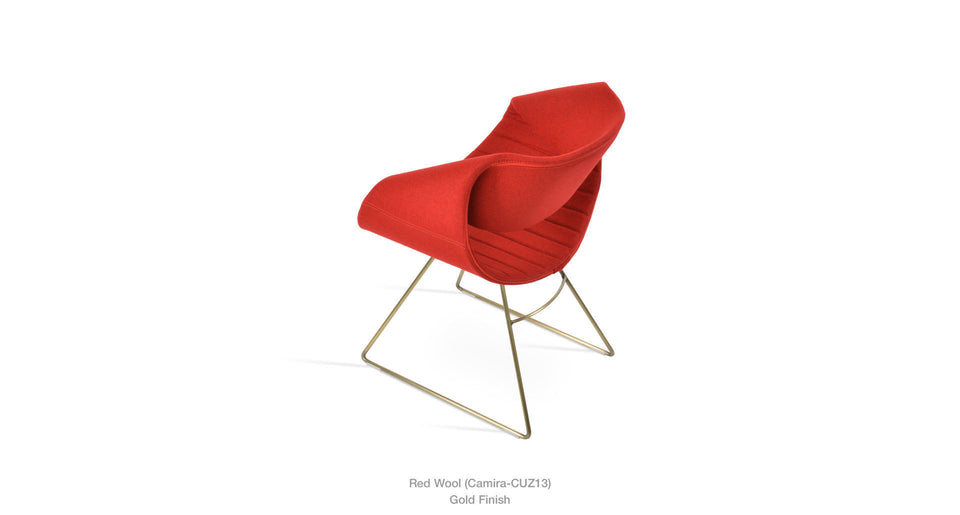 arm chair - back view