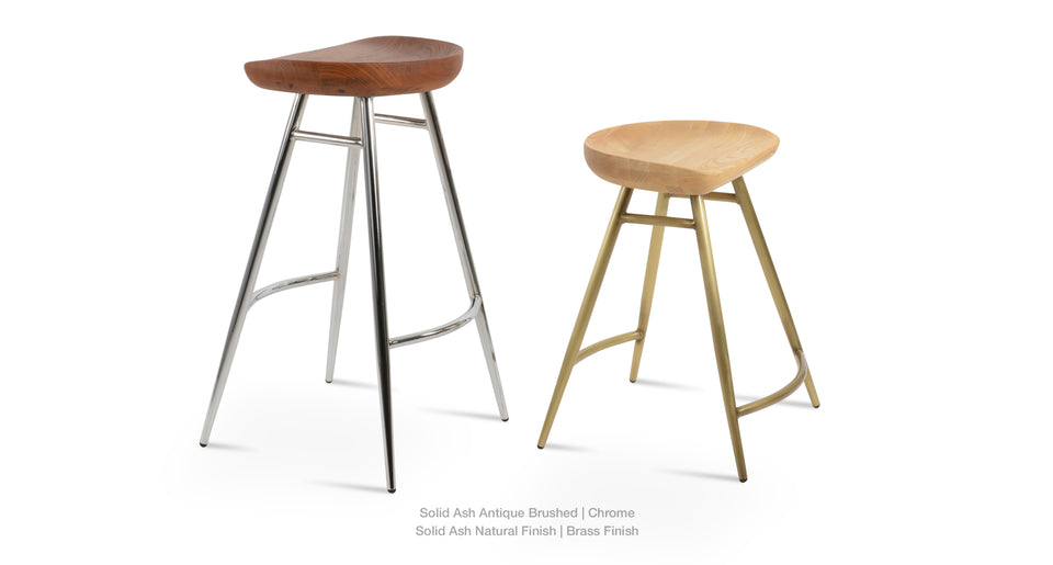counter stool - back view
