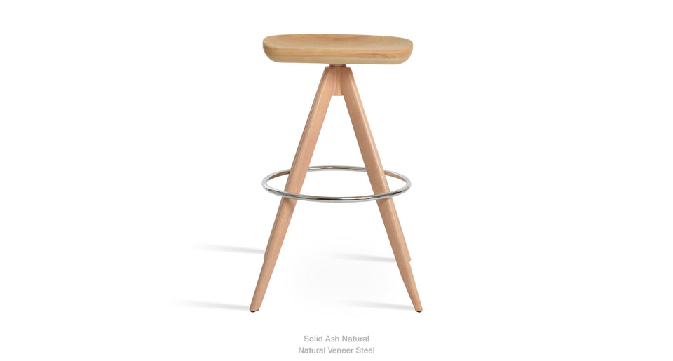 bar stool - back view