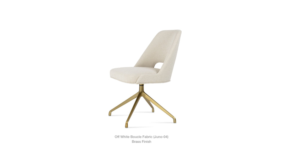 Marash Spider Swivel Dining Chair