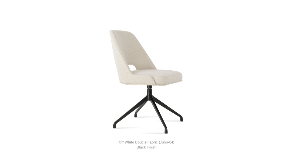 Marash Spider Swivel Dining Chair
