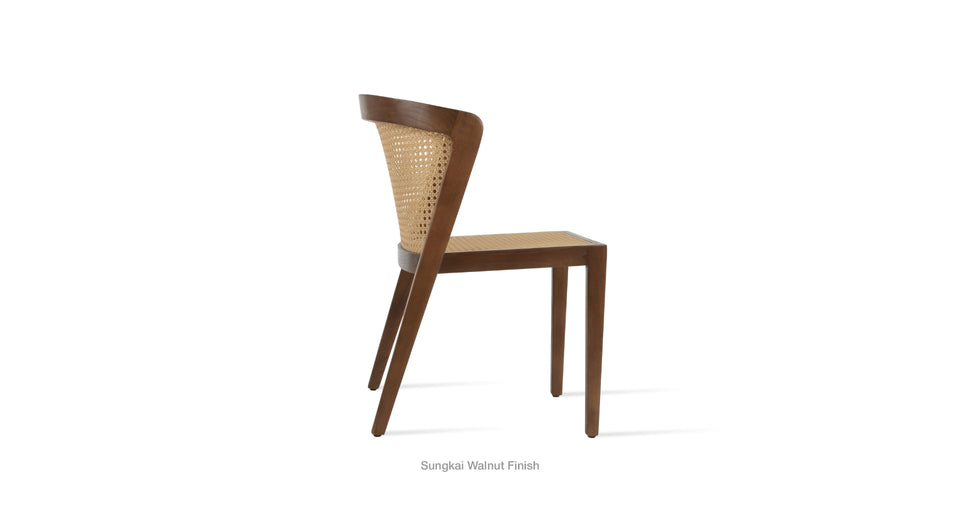 dining chair - side angle view